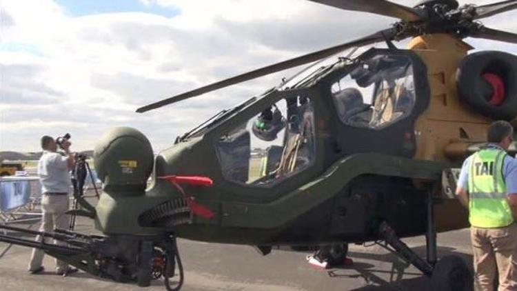 Türk T129 ATAK taarruz ve taktik keşif helikopteri Avrupada görücüye çıktı