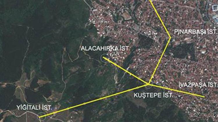 İşte Bursada yeni teleferik güzergahı