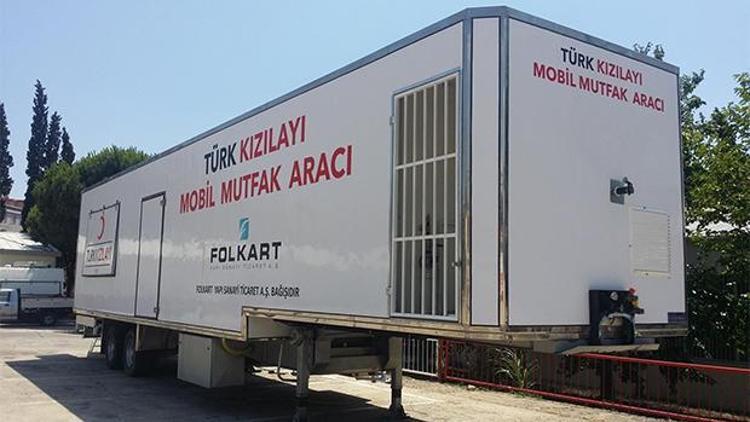 Kızılay’a seyyar mutfak