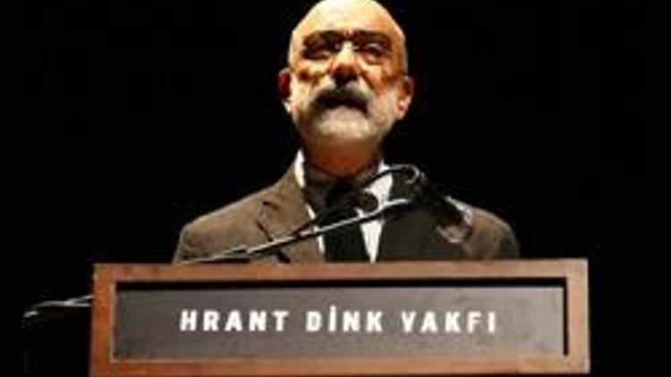 Hrant Dink Ödülü Ahmet Altanın