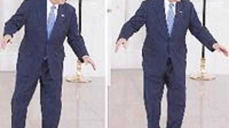 Hayır, Fred Astaire değil Başkan Bush