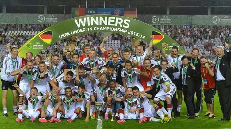 Alman U 19 takımı Avrupa şampiyonu oldu