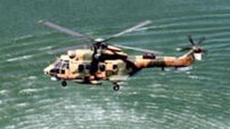 Mardinde askeri helikopter düştü