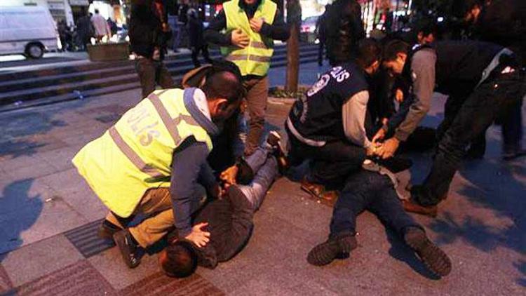 İstanbulda polis müdahalesi
