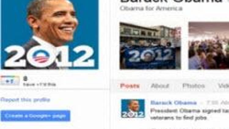Obama Google Plusta hesap açtı
