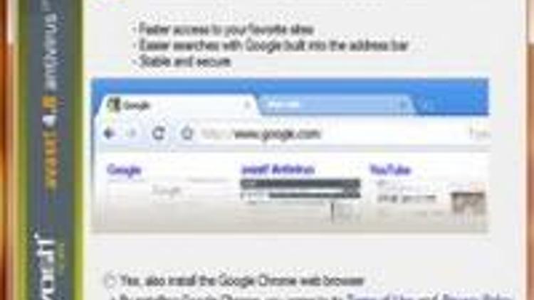Anti-virüsün Chrome aşkı