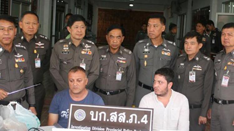 Türk dolandırıcılar Taylandda yakalandı