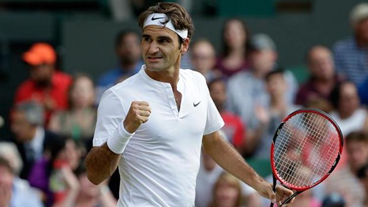Çeyrek final heyecanı Federerin