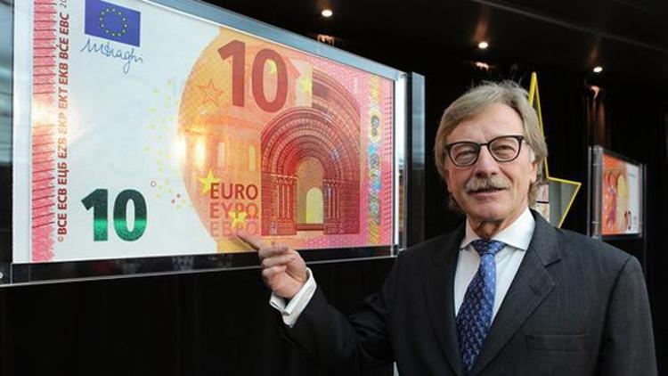 Yeni 10 Euro banknot tedavüle giriyor