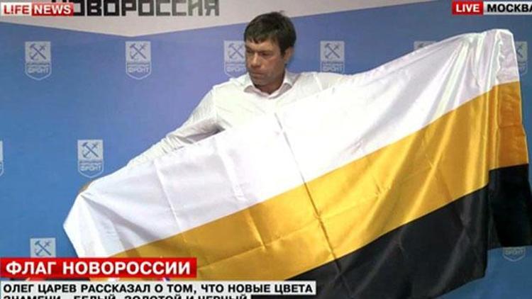 Rusya yanlısı ayrılıkçılar bayraklarını tanıttı