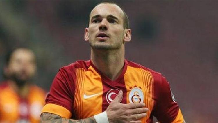 Wesley Sneijder: Galatasaraydan ayrılmam için...