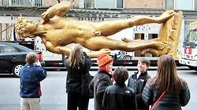 Türk heykeltıraşın heykeli ABD’de yoğun ilgi gördü