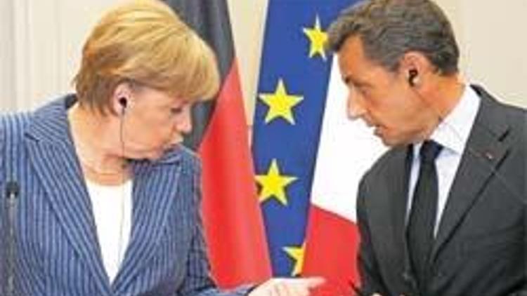 Merkel-Sarkozy anlaşamadı görüşmeler kilitlendi