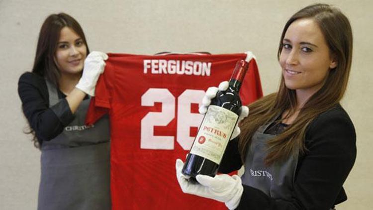 Ferguson imzalı şaraplar 3 milyon Pound