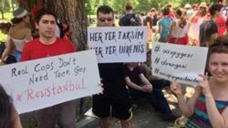 Gezi Parkı direnişine dünyanın dört bir yanından destek