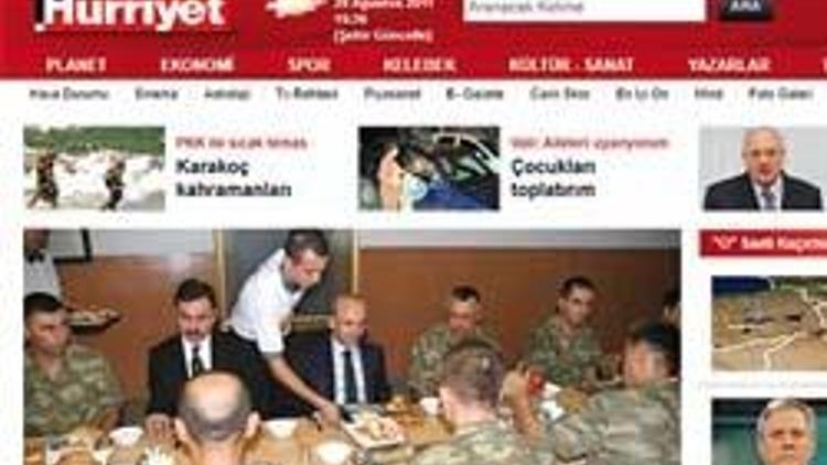 hurriyet.com.tr 9.5 milyon ziyaretçi çekti, Avrupa’da 4’üncü haber portalı oldu