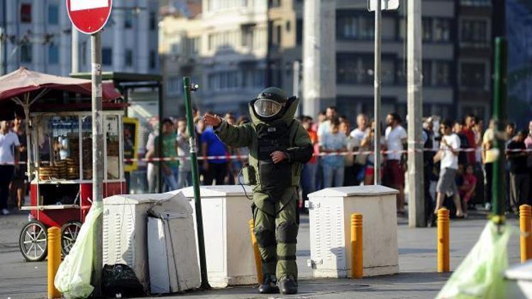 Taksim Meydanında bomba paniği