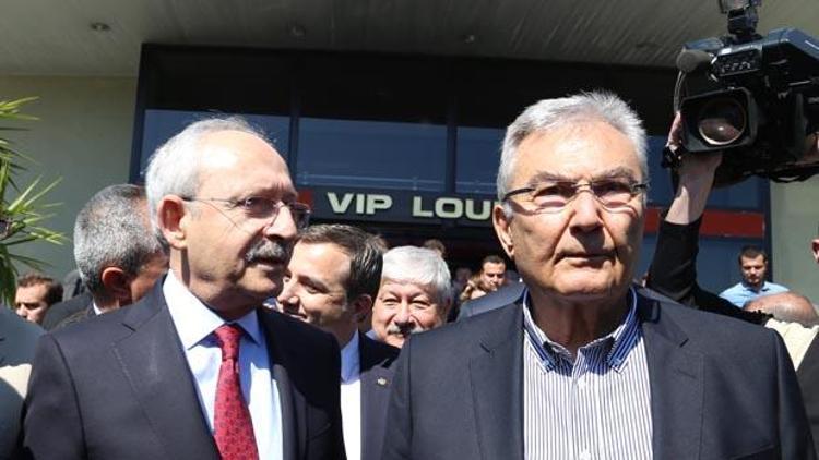 CHP lideri Kemal Kılıçdaroğlunu Deniz Baykal karşıladı