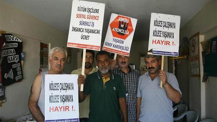 İzmirde Suriyeli işçilere çözüm aranıyor