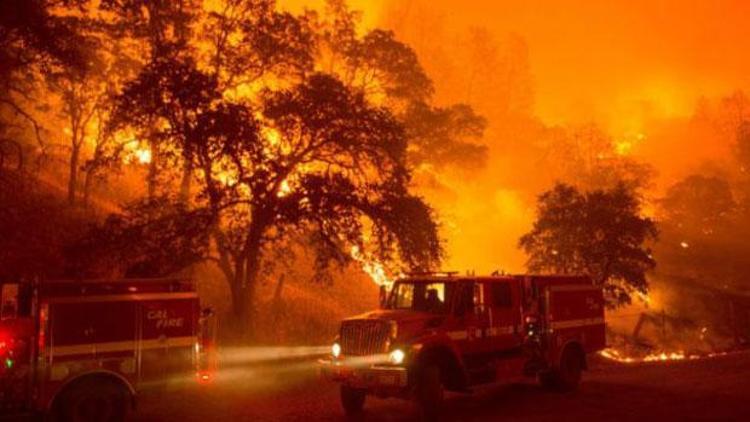 Kaliforniyada yangınlar yüzünden 13 bin kişi tahliye ediliyor