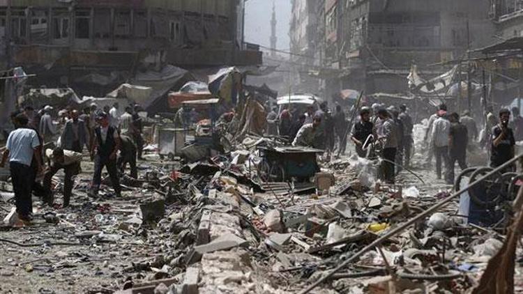 Suriyede pazar yerine saldırı: Çok sayıda ölü var