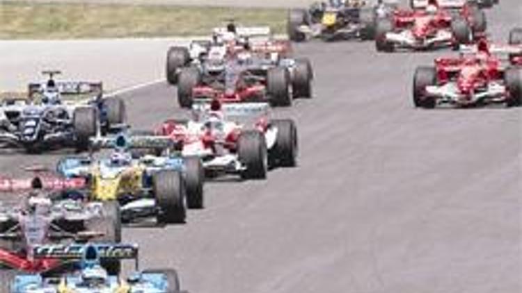 8 takım çekildi, Formula 1 patinaj yapmaya başladı