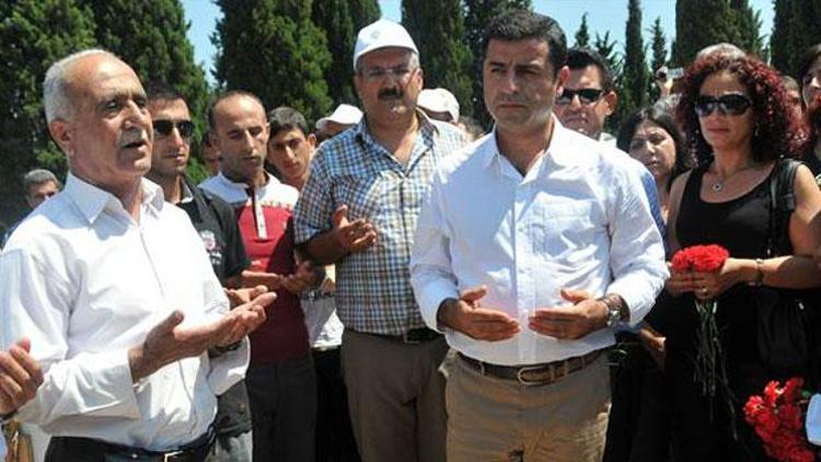 Cumhurbaşkanı adayı Selahattin Demirtaş Somayı ziyaret etti