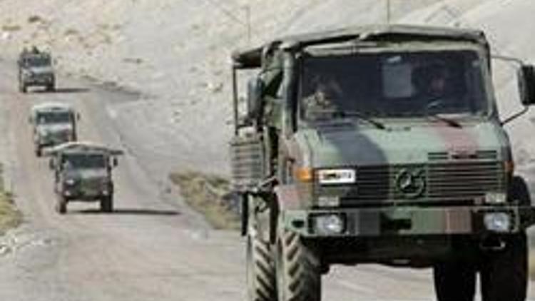 Belende askeri araca terörist saldırı:1 asker şehit 1 asker yaralı