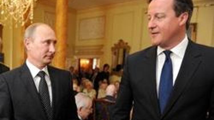 Putin ve Cameron Suriye konusunda anlaşamıyor