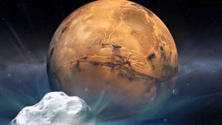 Kuyruklu yıldız Marsın yakınlarından geçecek
