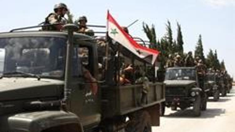 Suriye ordusu sınıra dayandı