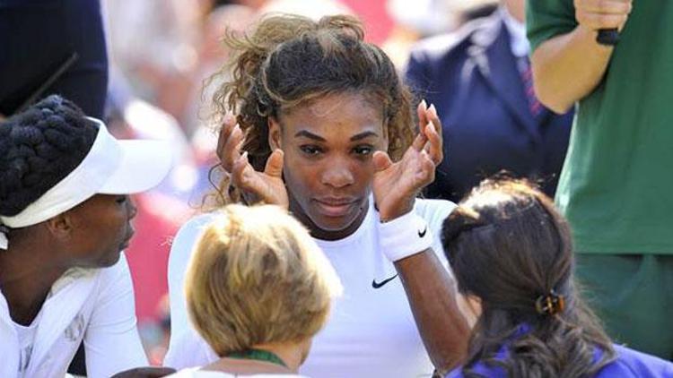 Serena Williams sağlık nedenleri ile Wimbledon’a veda etti