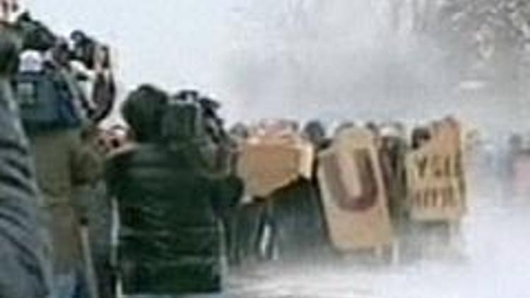 Ankarada öğrencilere müdahale