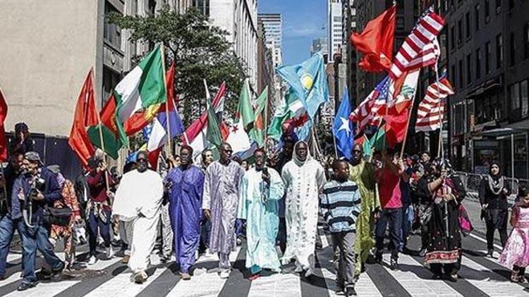 New Yorkta Müslüman Günü Yürüyüşü