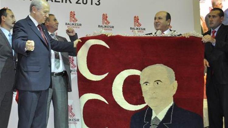 Bahçeli Balıkesirde konuştu