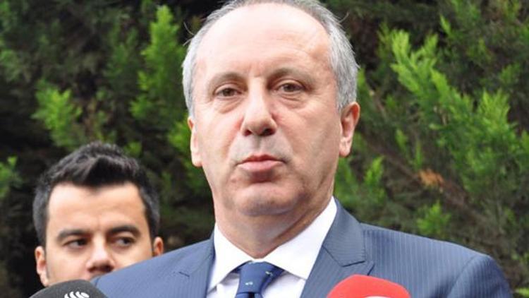 Muharrem İnce: Recep Tayyip Erdoğanın yerinde ben olabilirdim