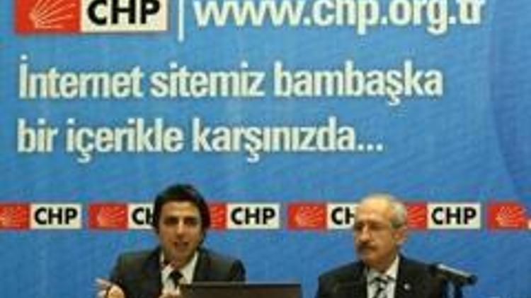 CHP internet sitesini yeniledi