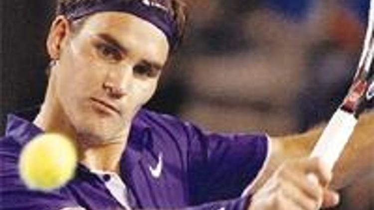 Avustralya’da Federer şip-şak