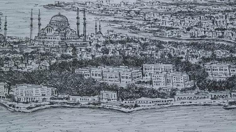 Dahi Bellek İstanbulu çizdi