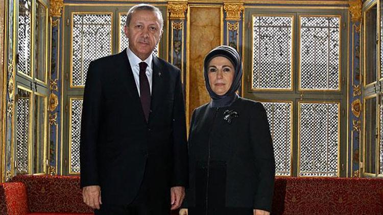 Davutoğlu ailesinden Erdoğanlara akşam ziyareti