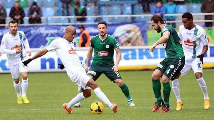 Çaykur Rizespor - Torku Konyaspor: 1-1