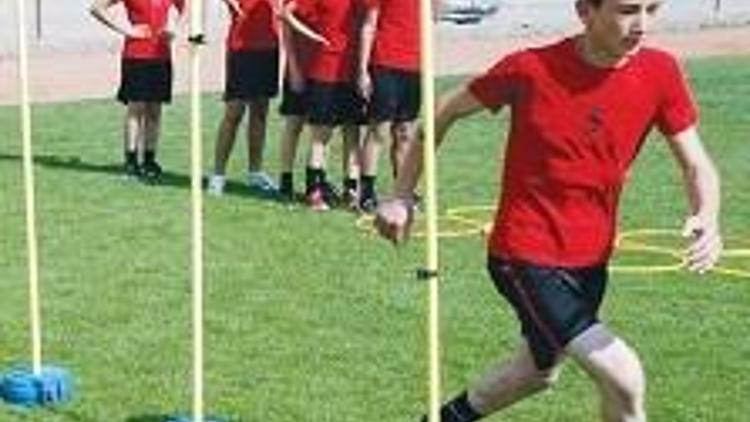 Gölbaşı’nda çocuklara spor okulunda tatil var