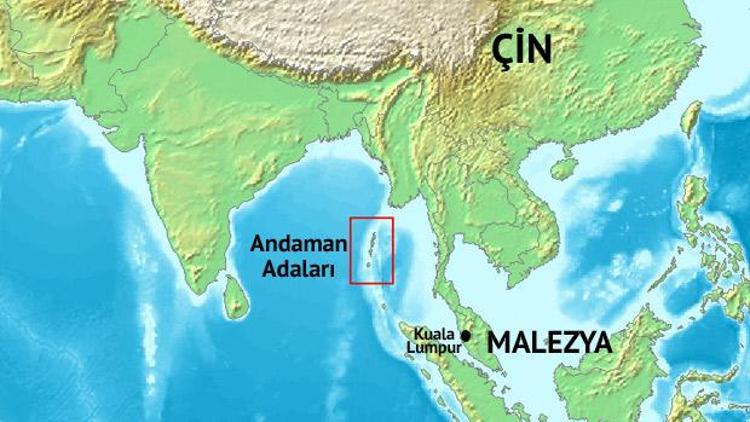 Kayıp Malezya uçağı Andaman Adalarına gidiyormuş