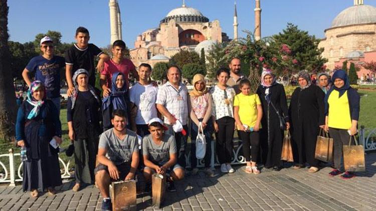 Somalı çocukların İstanbul hayali gerçek oldu