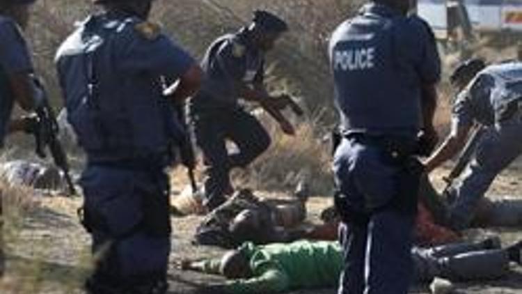 Güney Afrikada polis dehşeti: 34 ölü