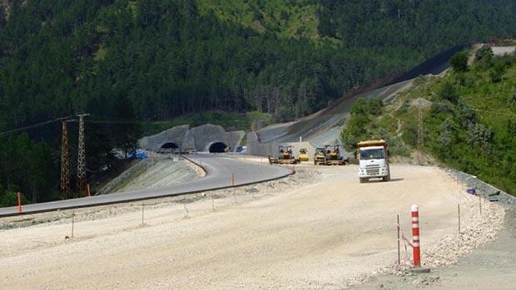 Ilgaz Tüneli’nde sona doğru