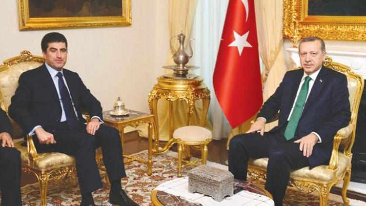 Erdoğan, kürt petrolü için Barzani ile 3 saat görüştü