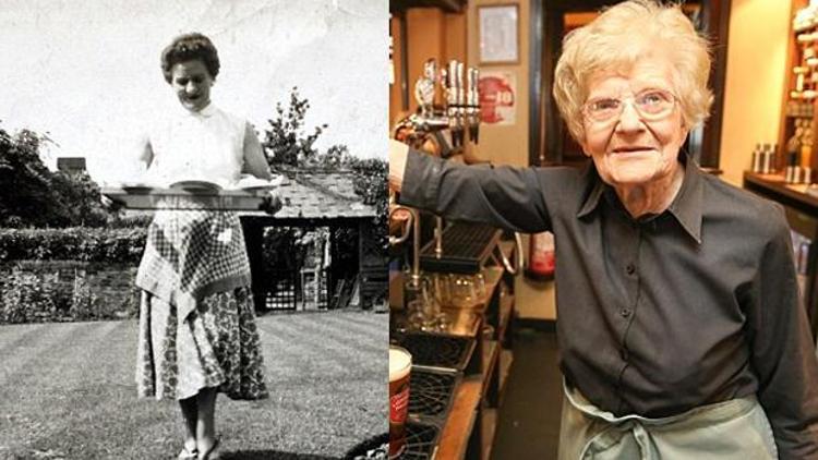 Dünyanın en yaşlı kadın barmeni vefat etti