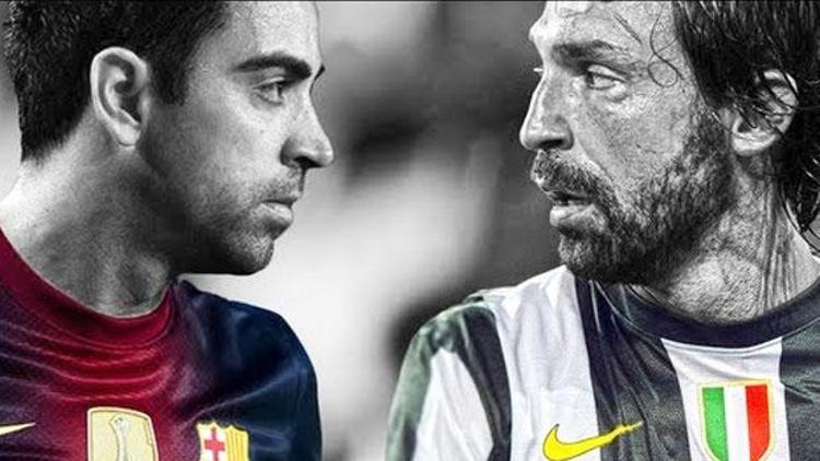 Xavi ve Pirlo Şampiyonlar Ligi finalinde kulüplerine veda edecek