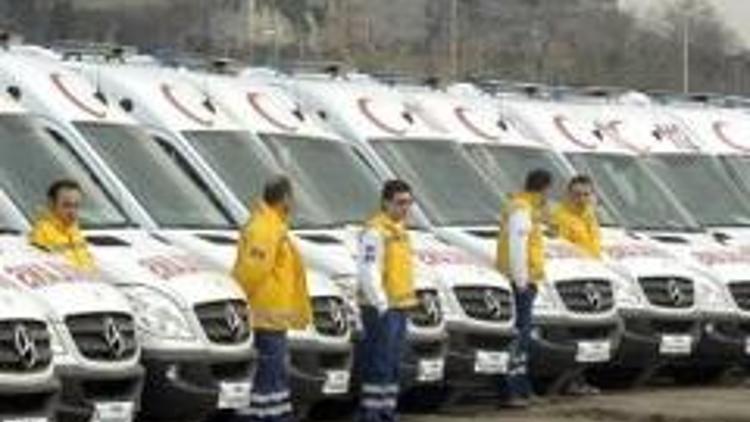 İstanbula 75 yeni ambulans